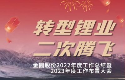 金圓頭條 | 金圓股份2022年度工作總結(jié)暨2023年度工作布置大會(huì)圓滿召開(kāi)！